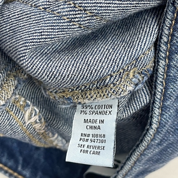 RSQ Dark Blue Flare Jeans, Patch Front Pockets – Size 25 - Picture 10 of 12